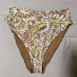 Aerie High Cut Cheeky Bikini Bottom